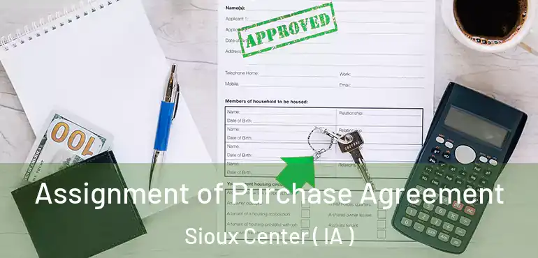  Assignment of Purchase Agreement Sioux Center ( IA )