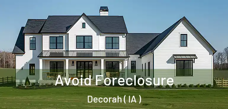  Avoid Foreclosure Decorah ( IA )