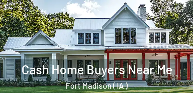  Cash Home Buyers Near Me Fort Madison ( IA )