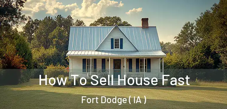  How To Sell House Fast Fort Dodge ( IA )