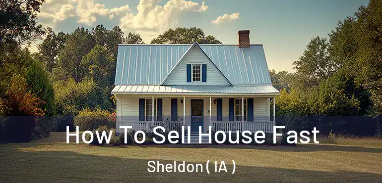  How To Sell House Fast Sheldon ( IA )