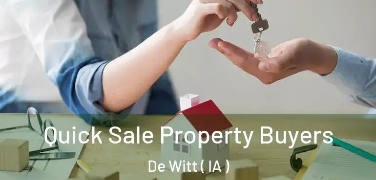  Quick Sale Property Buyers De Witt ( IA )