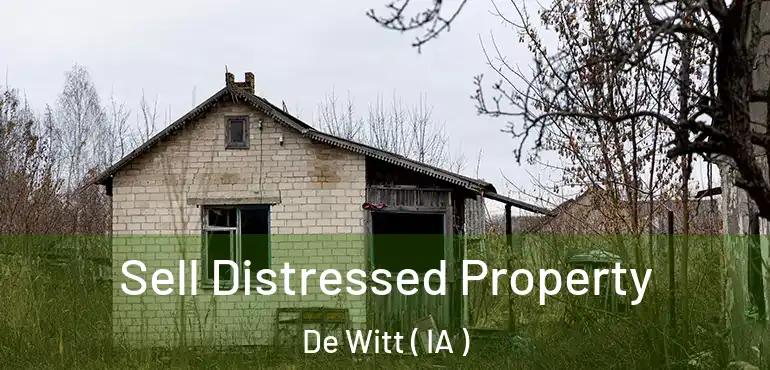  Sell Distressed Property De Witt ( IA )