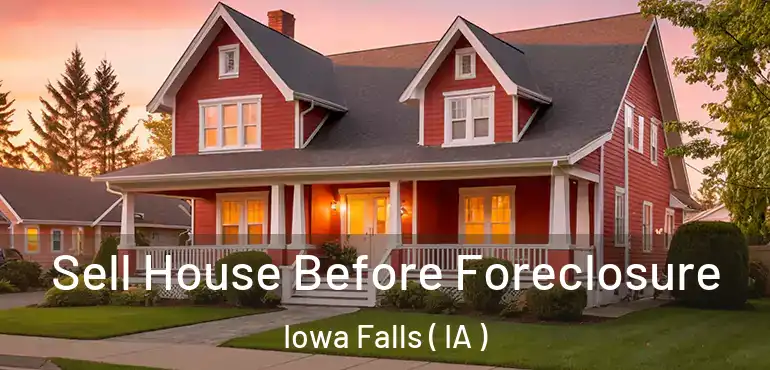  Sell House Before Foreclosure Iowa Falls ( IA )