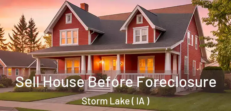  Sell House Before Foreclosure Storm Lake ( IA )
