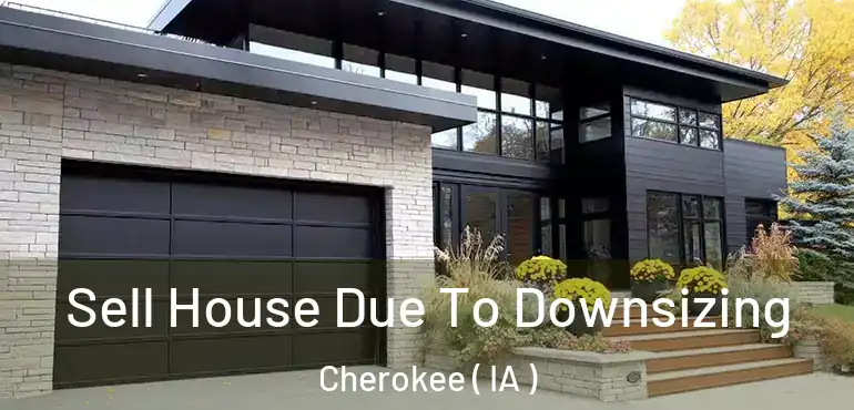  Sell House Due To Downsizing Cherokee ( IA )