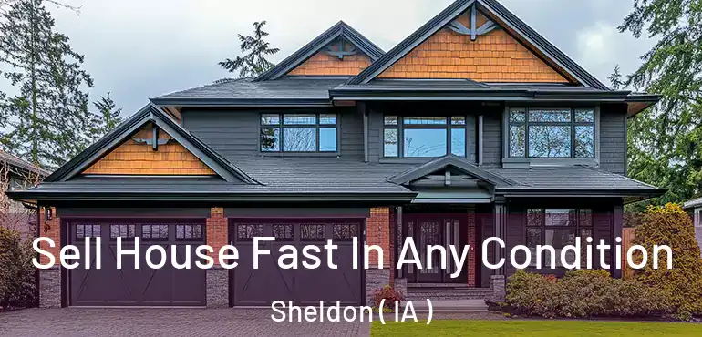  Sell House Fast In Any Condition Sheldon ( IA )