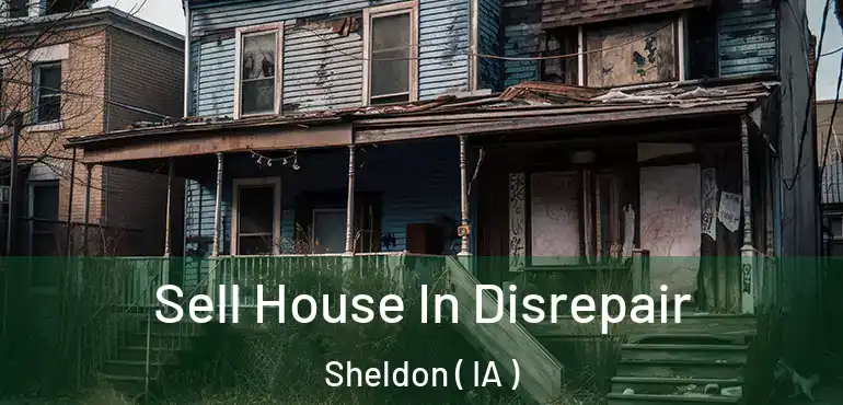  Sell House In Disrepair Sheldon ( IA )