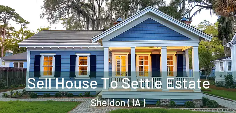  Sell House To Settle Estate Sheldon ( IA )