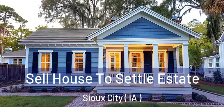  Sell House To Settle Estate Sioux City ( IA )