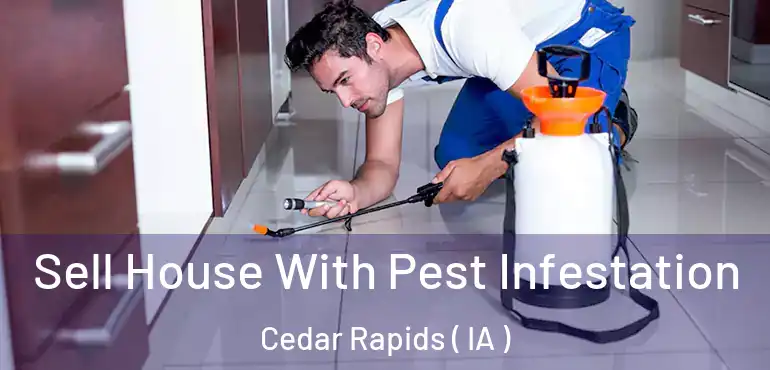  Sell House With Pest Infestation Cedar Rapids ( IA )