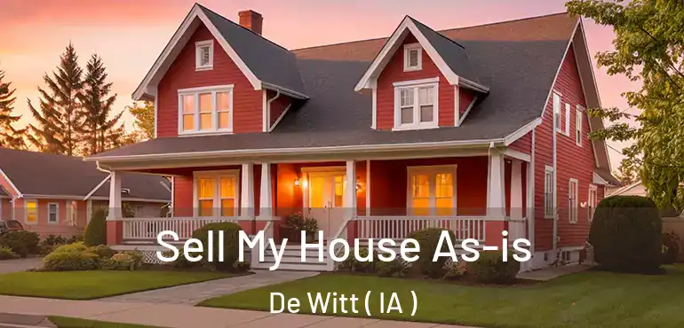  Sell My House As-is De Witt ( IA )