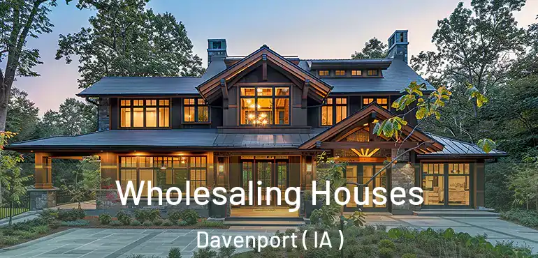  Wholesaling Houses Davenport ( IA )