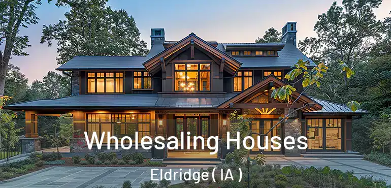  Wholesaling Houses Eldridge ( IA )