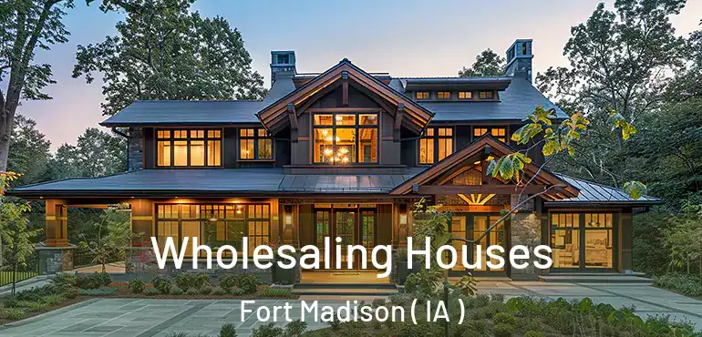  Wholesaling Houses Fort Madison ( IA )