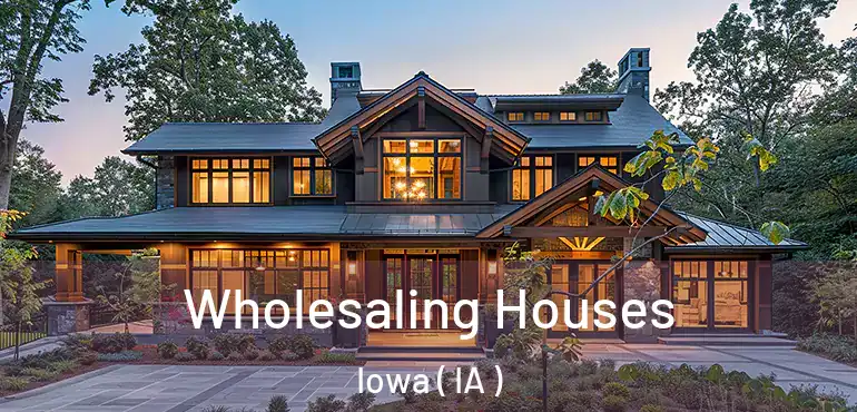  Wholesaling Houses Iowa ( IA )