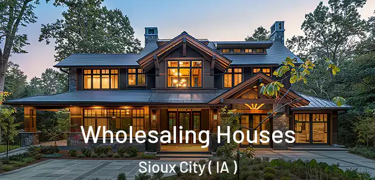  Wholesaling Houses Sioux City ( IA )